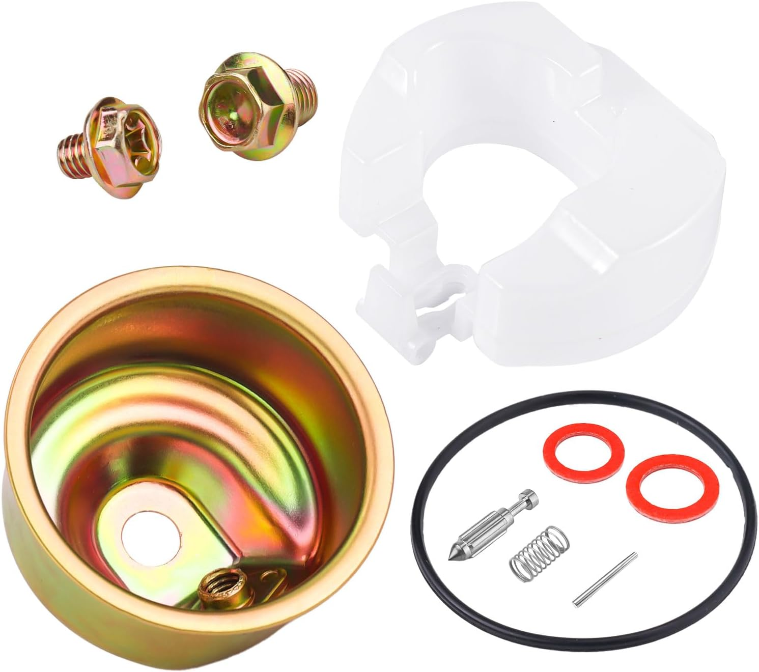 Carburetor Kit for Most Carburetor Bowl Chamber Float Pin Gasket Seal Needle Carburetor Repair and Rebuild Accessories and Parts Electric Start Kit for GX240 GX270 GX340 GX390 and More image number 3