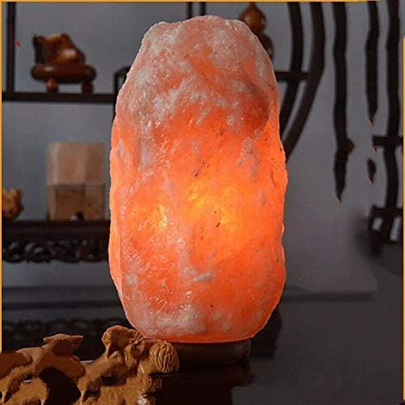 Natural Himalayan Rock Salt Lamp with Bulb Night Light 2-4KG image number 1