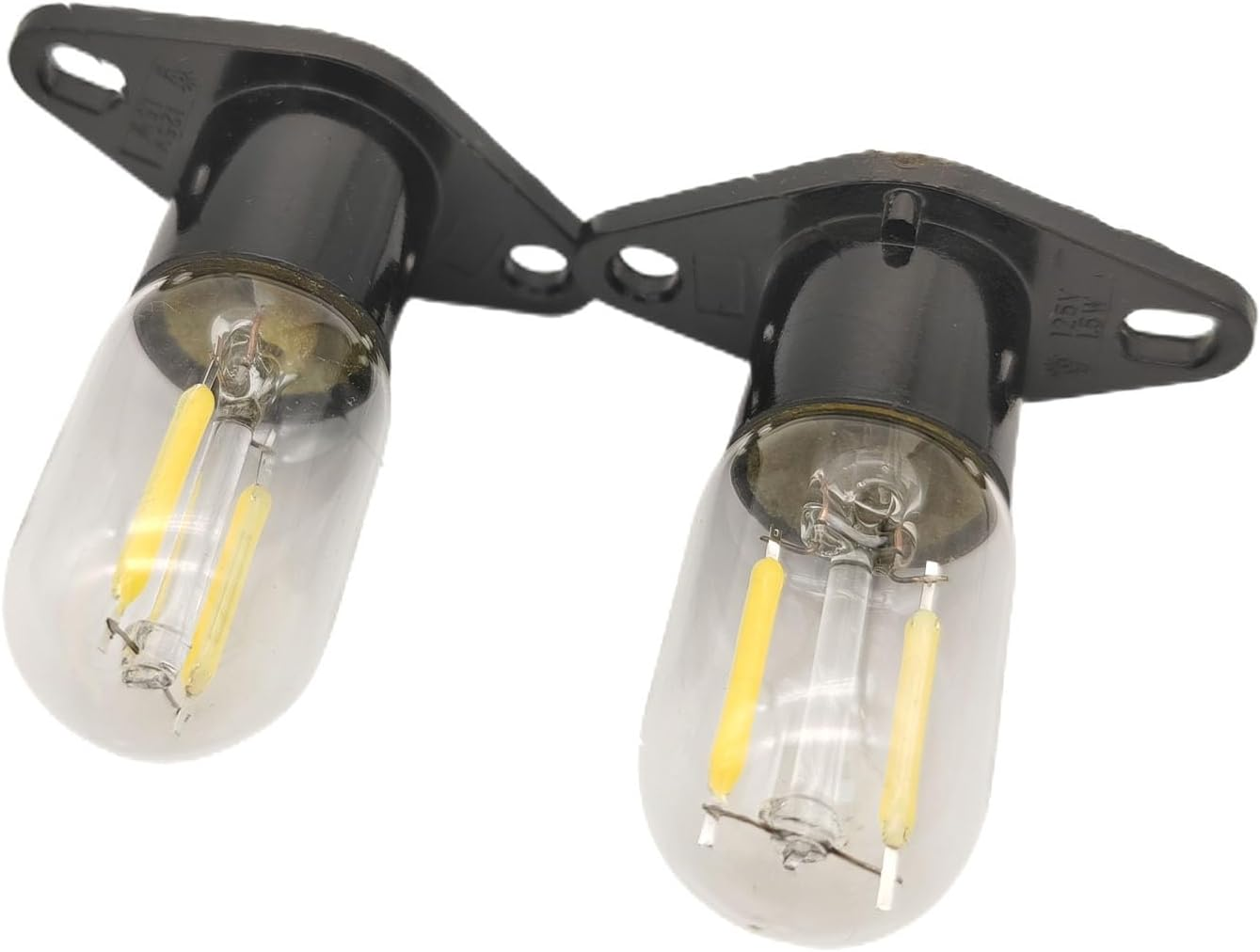 LED Z187 Microwave Oven Bulb Straight T170 Light Bulb 240 V 1.5 W Equivalent 20 W Lamp for Lg Sharp Midea Fridge Electric Cooker Hood Light, 2 Pack T170 Straight image number 3