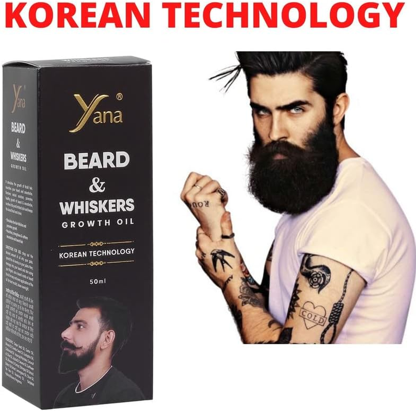 Yana Beard Oil for Men Fast Growth by Korean Technology image number 2