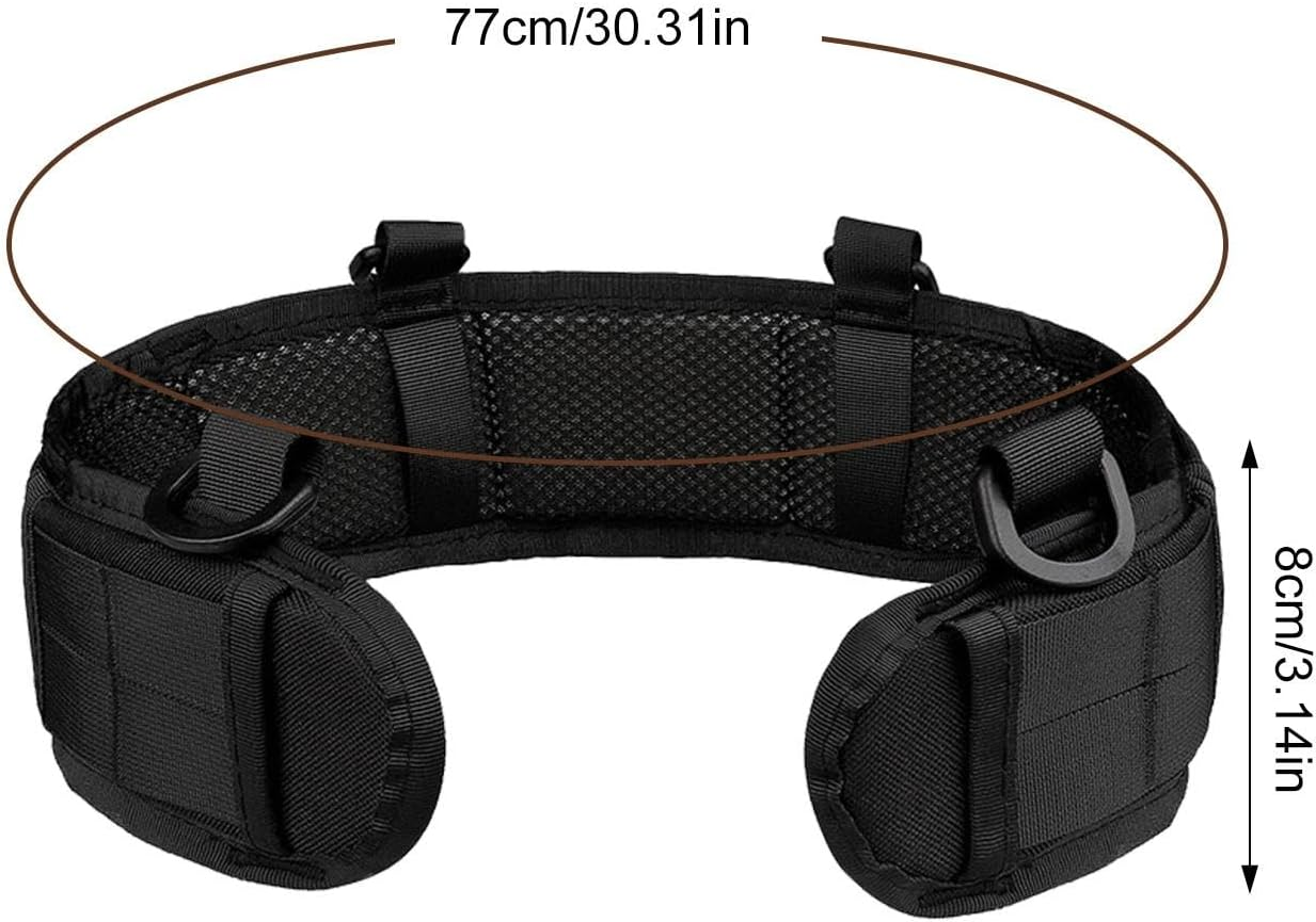 Belt Back Pad - Lumbar Support Cushion, Breathable Back Protector | Ergonomic Padded Belt Insert Lower Back Comfort Spine Support Pad, Cushioning Work Belts Weightlifting Daily Wear for Men, Women - Ruins image number 2