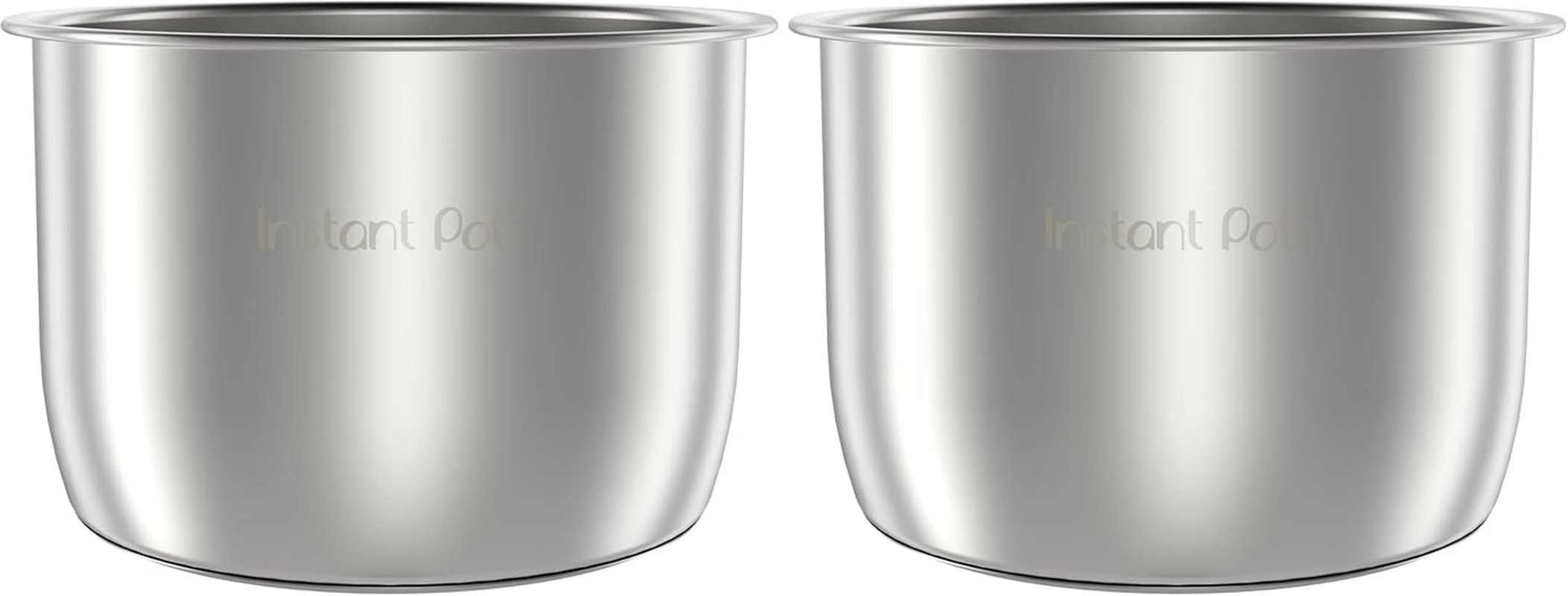 Instant Pot Genuine Stainless Steel Inner Cooking Pot, 5.7 Litre Capacity | Food Grade 304 18/8 Stainless Steel | 3-Ply Bottom for Even Heat Distribution | Polished Surface with Inner Safety Markings image number 5
