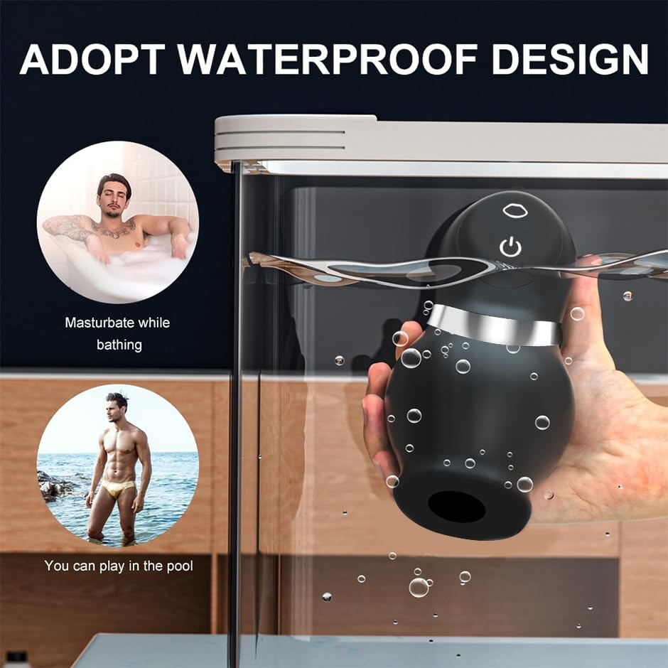 Automatic Male Masturbator Cup &ndash; Hands-Free Sucking Machine with Lifelike Oral Stimulation image number 4