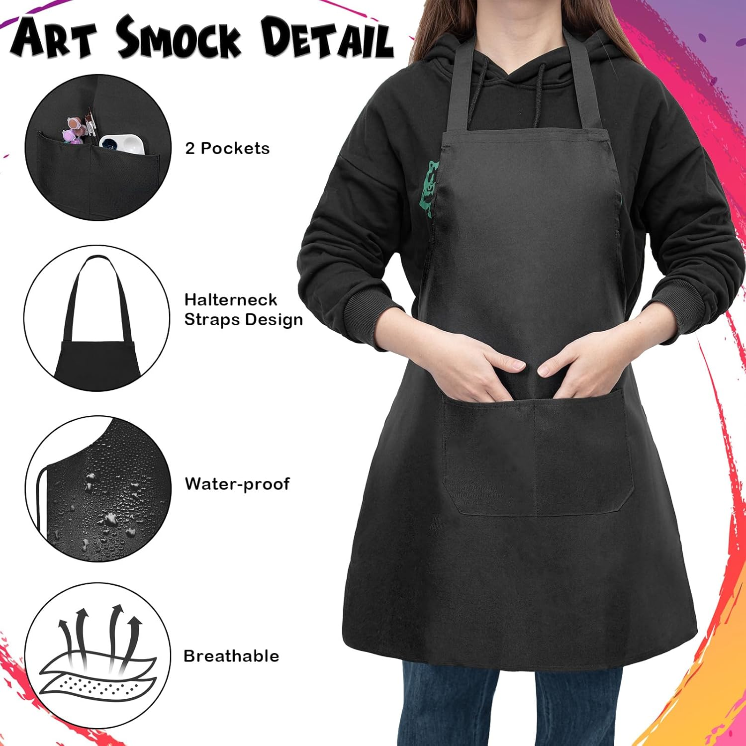 VOCHIC Sip and Paint Kit, Pre Drawn Canvas Painting Kit for Adult, Paint Art Set with Outline Canvas for Adults Date Night Games Couples Sunset Heart, Valentine'S Day, 2 Pack (8 X 10 Inches) image number 3