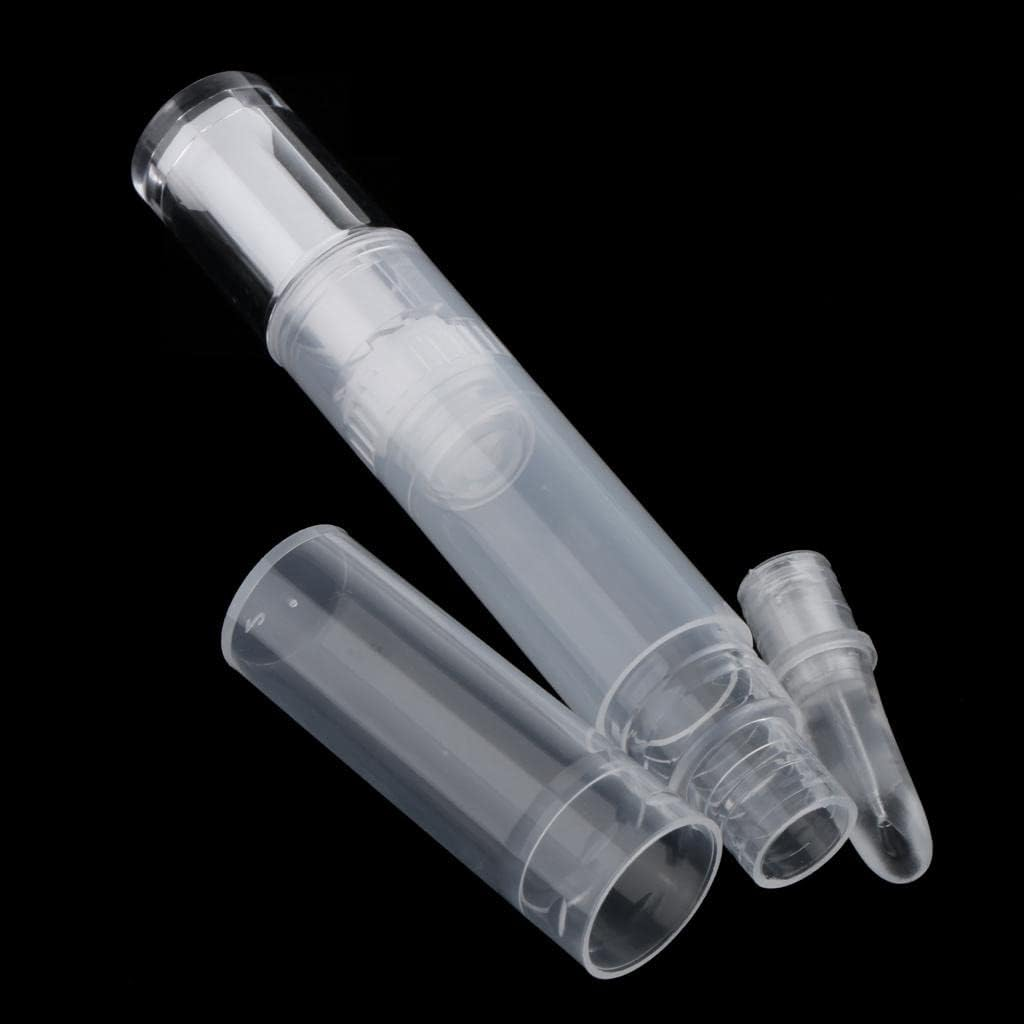 Folpus 3Pcs 5Ml Empty Twist Pen Silicone Head Makeup Bottle image number 4