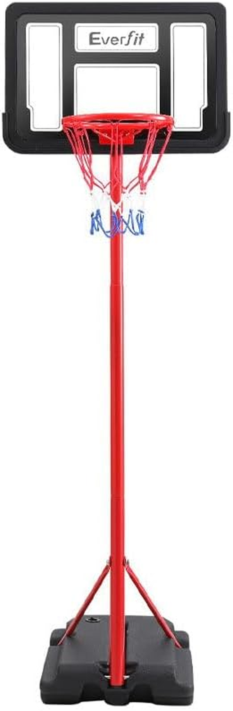 Everfit 1.6M Kids Basketball Hoop Stand System Ring Portable Height Adjustable image number 2
