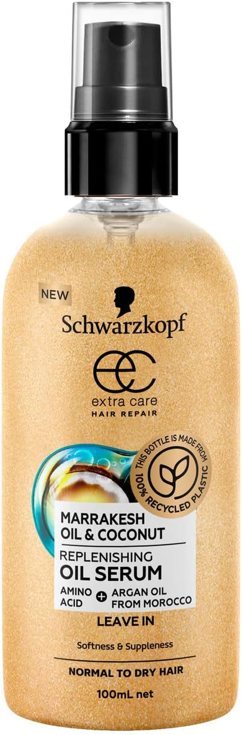 Schwarzkopf Extra Care Marrakesh Oil & Coconut Replenishing Hair Oil Serum 100Ml image number 5