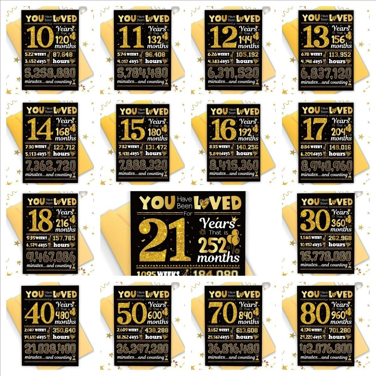 18Th Birthday Card for Women Men,Happy 18 Birthday Greeting Card for Mom Dad Husband Wife Brother Sister Friends,Party Decor Supply Ideas Birthday for Him or Her image number 4