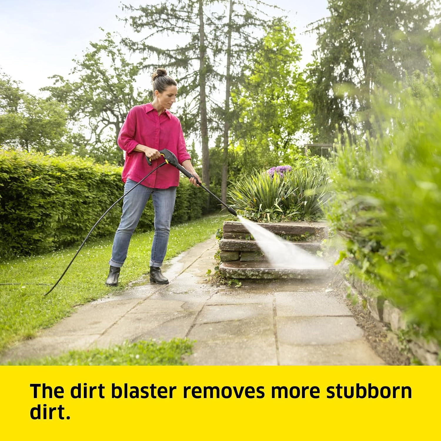 K&auml;rcher K3 Horizontal Pressure Washer, 1950 PSI, 6.9 Ltr/Min, 4M High Pressure Hose, 4KG image number 3