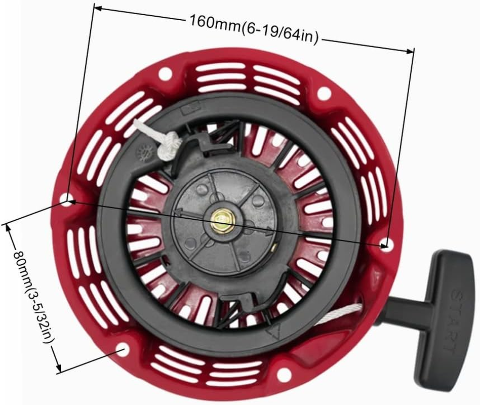 Strongthium GX160 GX120 Tune up Parts Carb Kit for Honda GX 120 200 4.0 5.5 6.5 Hp 196 212 Cc W/Carburetor + Pull Start + Coil + Air Filter + Spark Plug + Throttle Springs + Gaskets