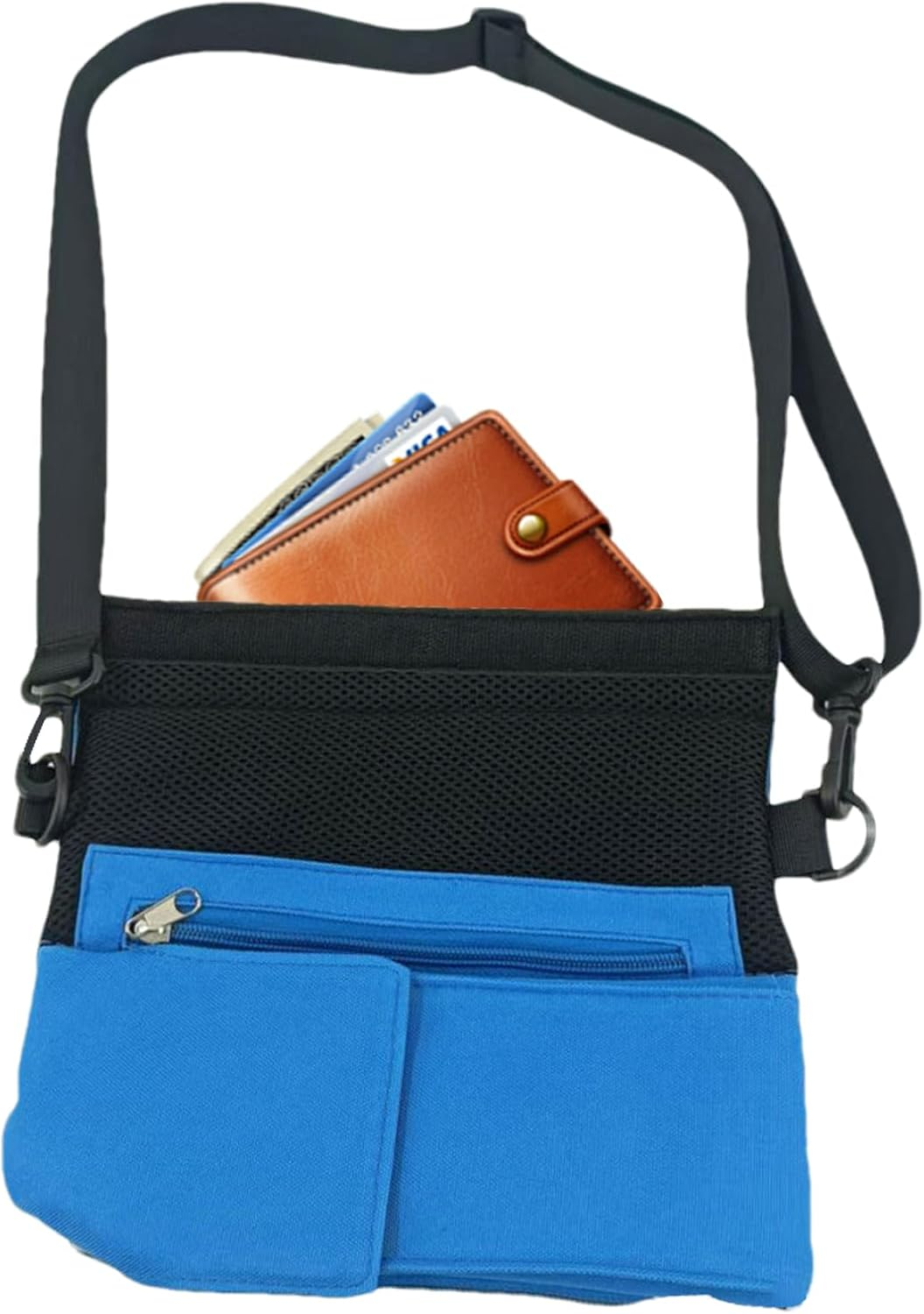 Fizepgo Phone Bag,Phone Chest Neck Pouch - Outdoor Shoulder Purse - for Fitness Cycling Hiking Indoor Travel Workout Gym Running