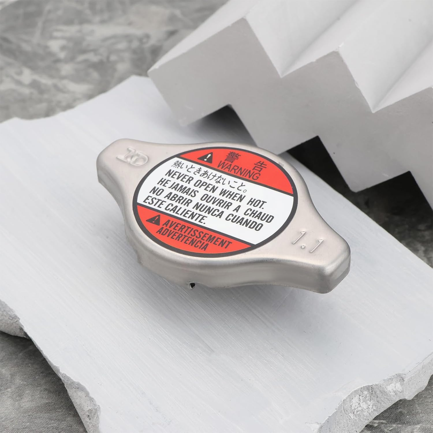 YINETTECH 1Pc Radiator Cap Car Radiator Cap 17920-75F00 17920-75F00 1792075F00 Compatible with Suzuki SX4 Compatible with Vitara MK3 image number 5