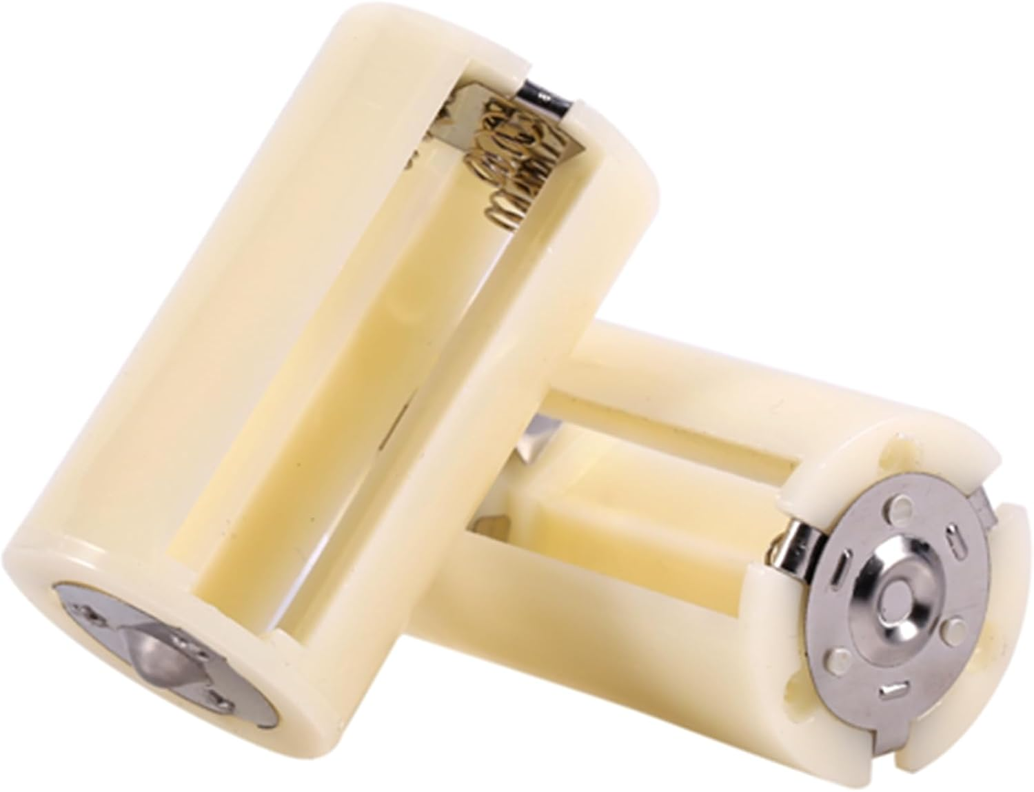 4Pcs AA to D Battery Converter Adapter Holder Case - Parallel Converter for 3 AA Batteries to Replace D Size Batteries - for Electronics and Emergency Use - and Portable Design image number 6