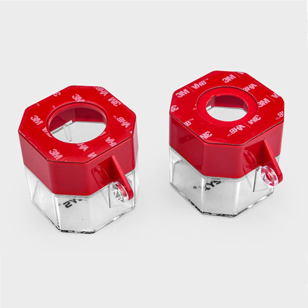 SCRTB Emergency Stop Push Button Switch 1 Pcs Emergency Stop Protection Cover,Emergency Stop Push Button,Add Protection Cover,Stop Switch Box with Key Lock