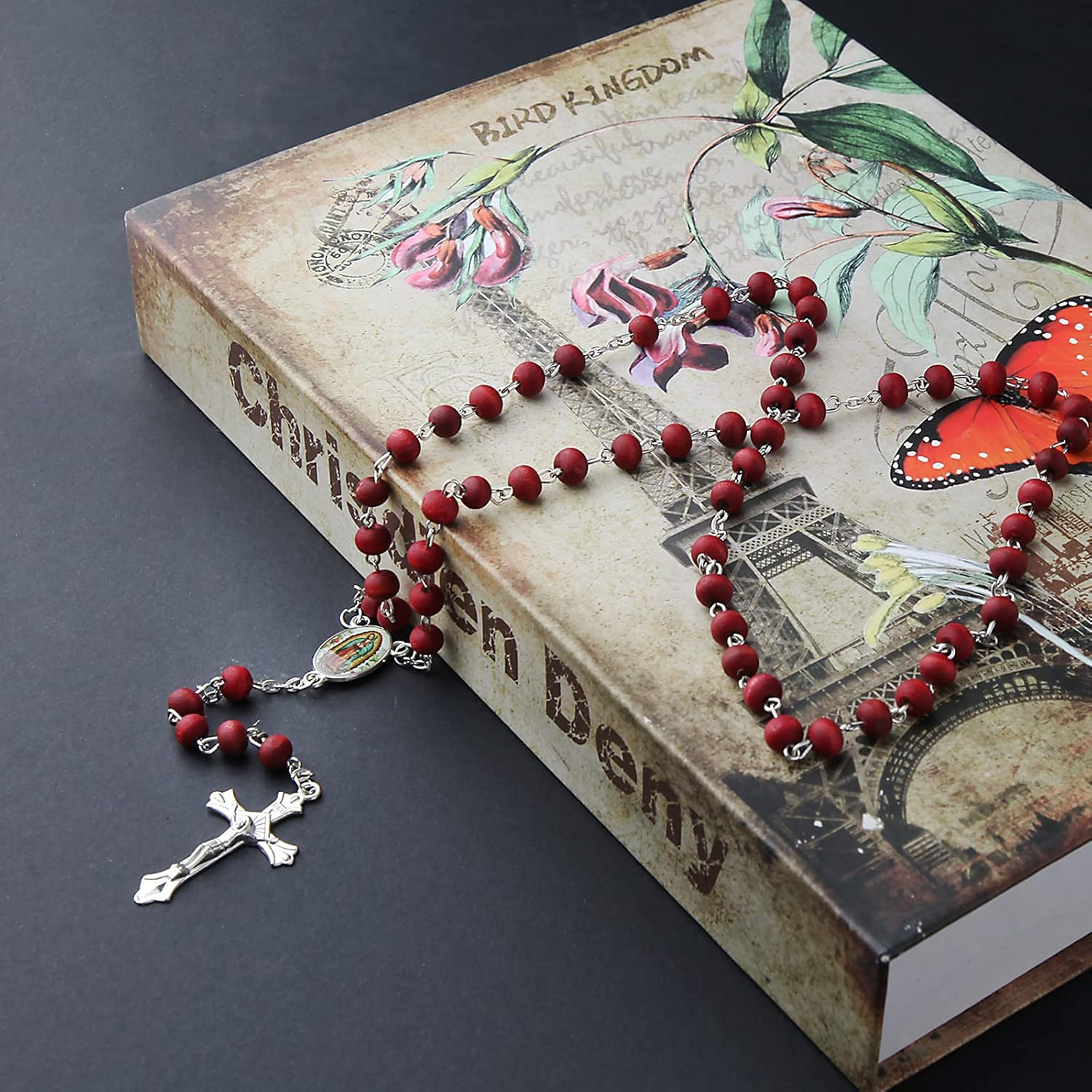 Brilucky Rosary Beads Bulk for Baptism Favors image number 4