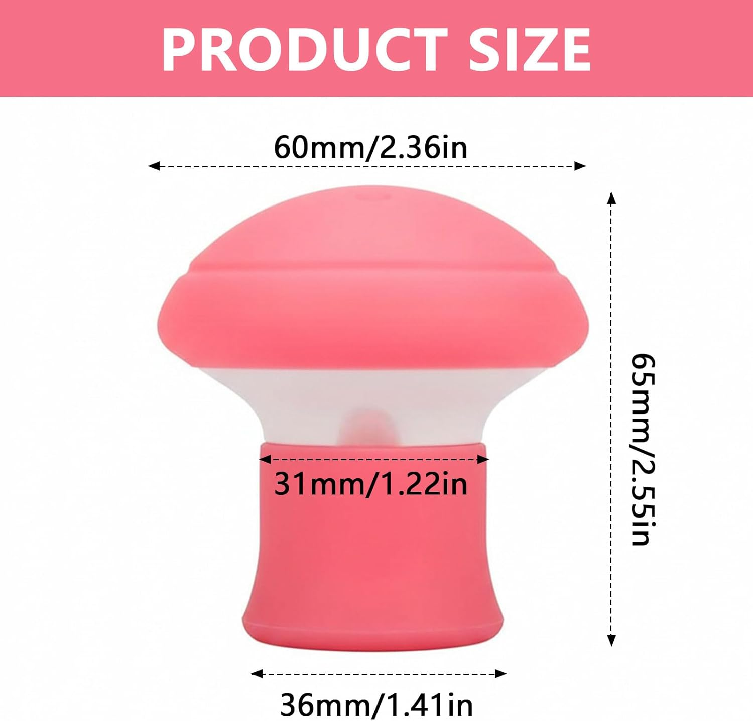 Face Exerciser & Jaw Trainer for Double Chin Reduction, Skin Tightening and Wrinkle Reduction - 22 X 62 X 35 Mm, 1 X Face Slimming Exerciser for Women and Men, Povtor image number 2