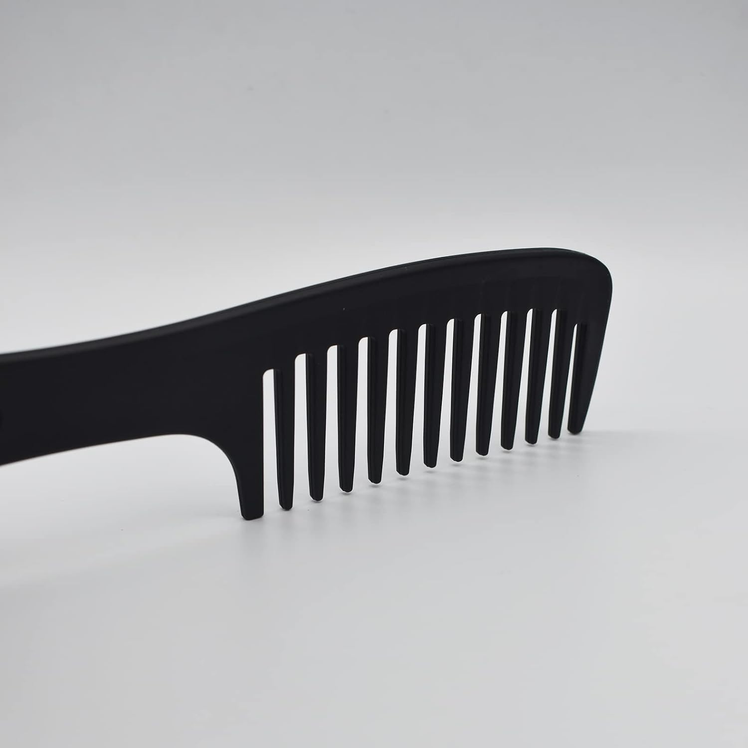 Professional Wide Tooth Comb, Large Hair Detangling Comb, Hair Styling Comb for Curly, Wet, Dry Hair, No Handle Detangler Comb Shampoo Comb, Black image number 5