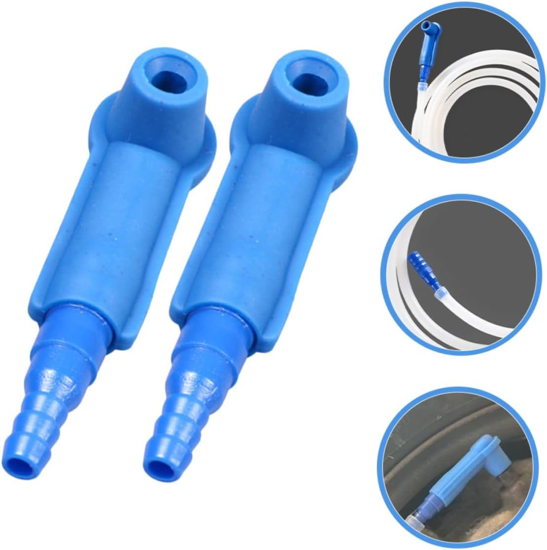 GARVALON 8Pcs Automotive Brake Fluid Bleeder Connector Replacement Tool for Car Accessories image number 2