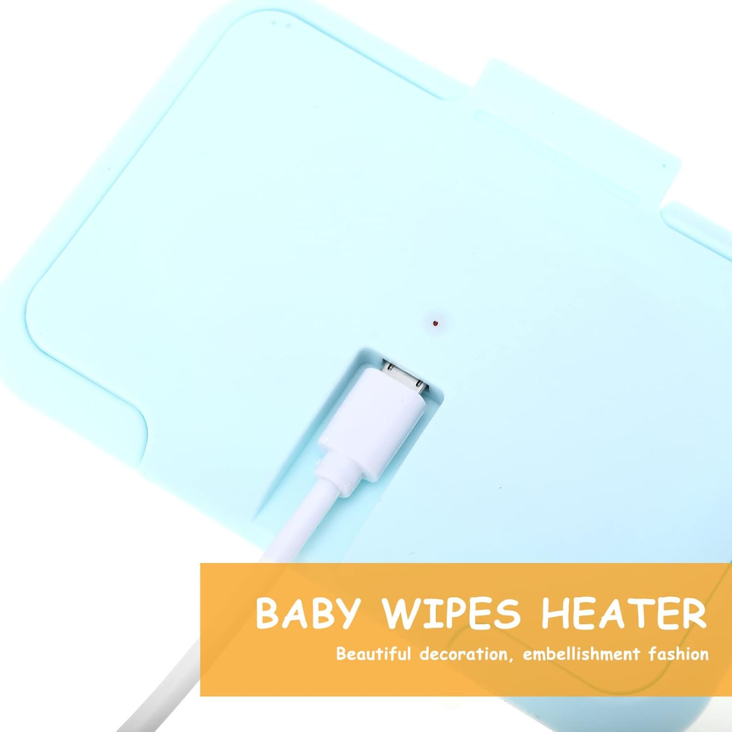 Ibasenice Car Baby Wipes Heater Wet Tissue Warmer Abs Longevity Energy-Saving for Baby Wet Wipes image number 2