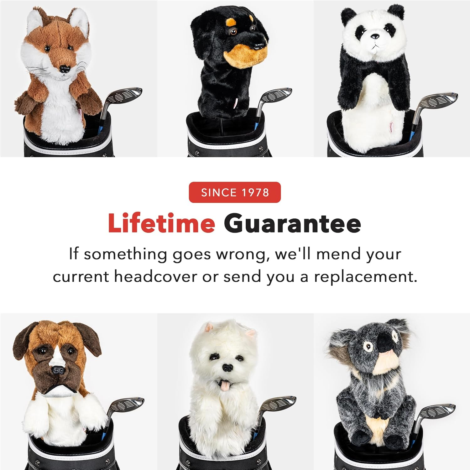 Daphnes Cats & Dogs Headcovers image number 1