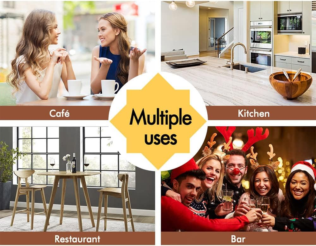 ALFORDSON Bar Stool 1Pc Ezra Retro Kitchen Vintage Chair Industrial Wooden Backless Barstools with Height Adjustable Swivel Seat Counter Dining Chairs with Footrest for Home Bar Dining Room - 2 X Ezra image number 2