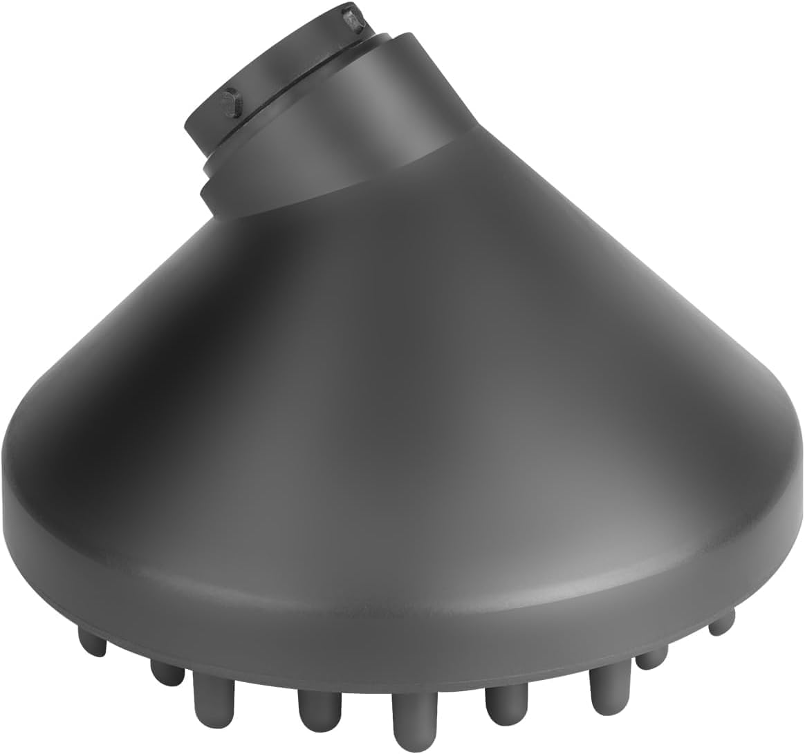 Upgraded Diffuser Attachment Compatible with Dyson Airwrap, Converting for Airwrap Styler to Hair Dryer Diffuser Attachment, for Airwrap Attachment Nozzle, 973365-01,Grey image number 3