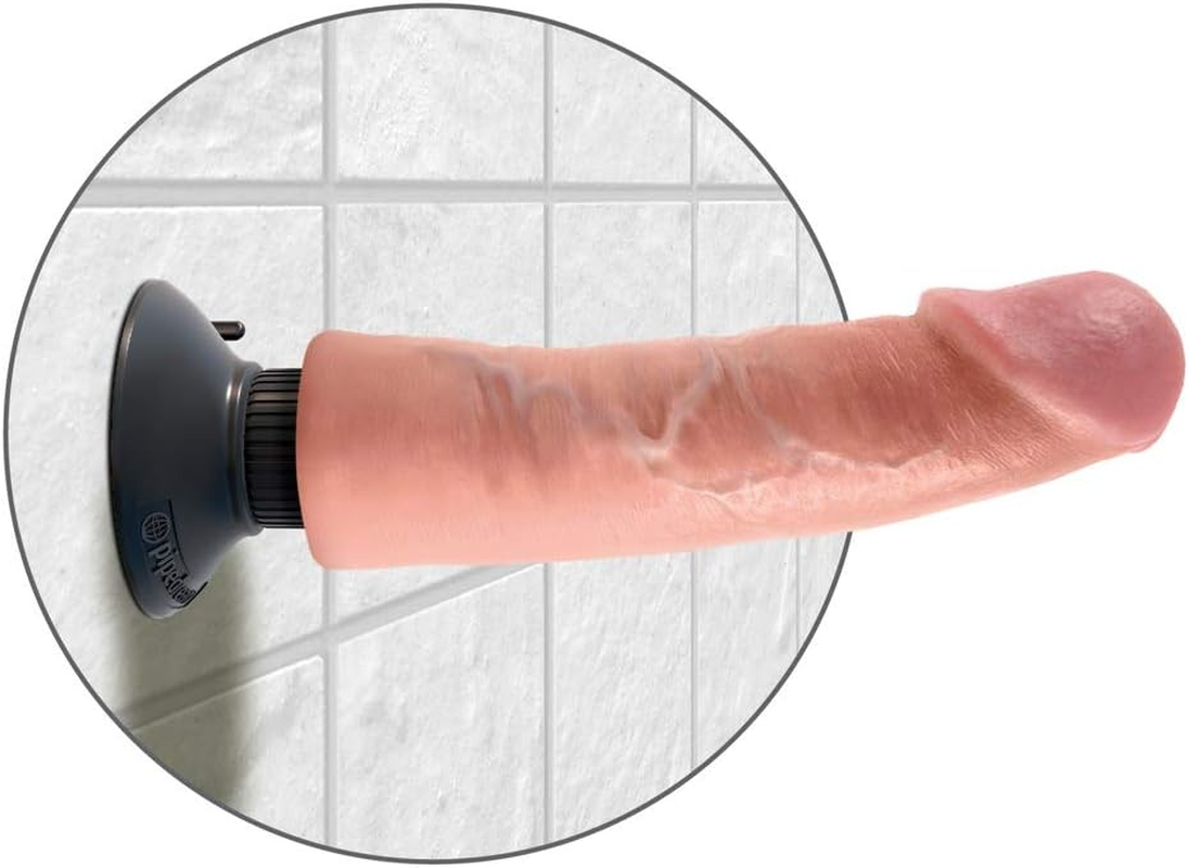 King Cock Vibrating Dildo, Beige image number 6