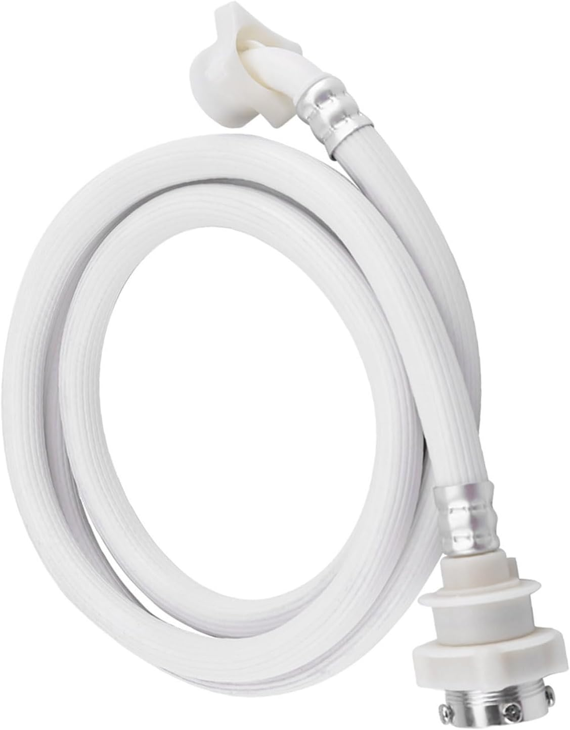 Fafeims High Pressure Resistant Water Inlet Hose PVC Tube for Corrosion Ideal for Automatic Washing Machine Installation (2M / 6.56Ft) - 2M / 6.56Ft image number 2