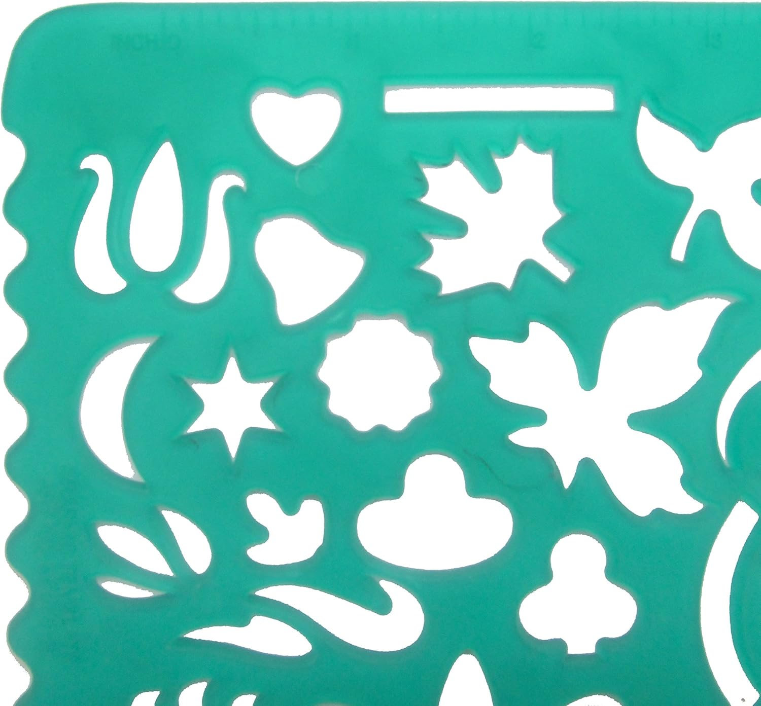 Set of 2 Artistic Drafting Templates of Various Shapes and Designs for Artists by YOSOGO image number 4