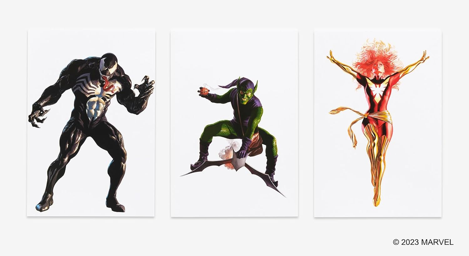 The Alex Ross Marvel Comics Super Villains Poster Book image number 1