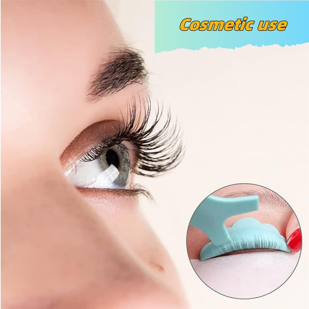 Fabselection 25 Sets Lash Lift Tool Kit, 5 Pairs Lash Perm Applicators, 5 Y Shape Eyelash Lift Tool, 10 Eyelash Separator Tool with Separation Comb, 5 Crystal Mascara Brushes for Lash Grafting Eyelash Extension image number 5