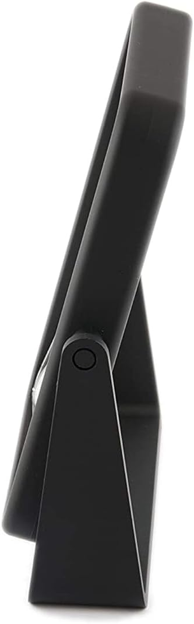 Danielle Magnifying Vanity Makeup Mirror Rectangular Soft Touch Finish with 7X Magnification and 360 Swivel, Black image number 2