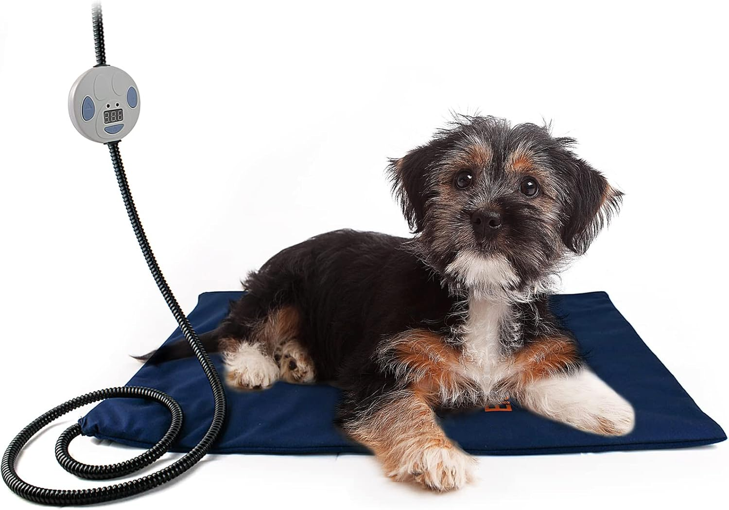 Enjoying Pet Heating Pad 60Cm X 45Cm Dog Heating Pad 7 Level Adjustable Temperature Pet Mat, Blue image number 5