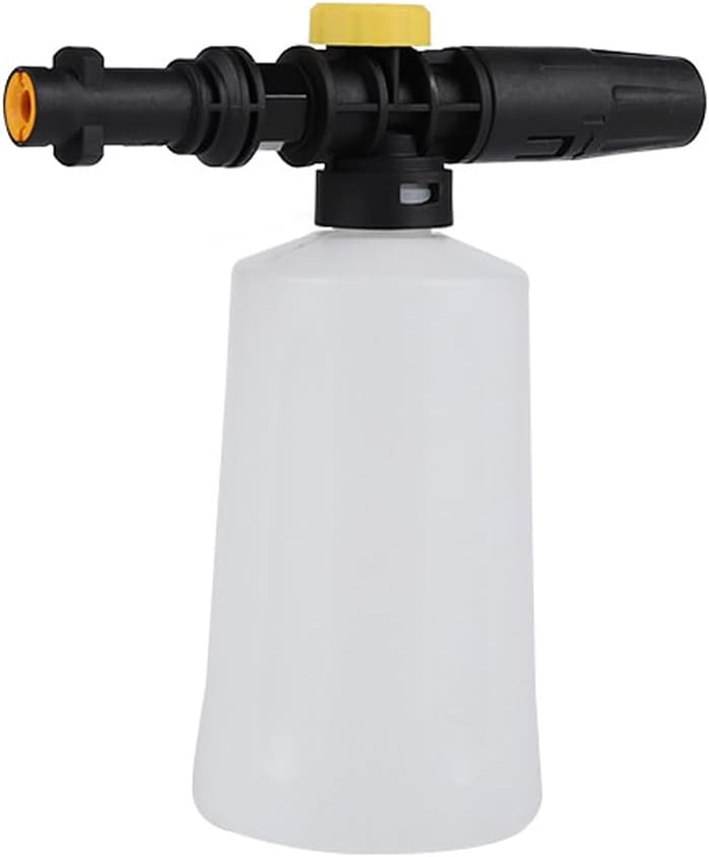 AIMALL K Series High Pressure Foam Cannon &ndash; Adjustable Snow Foam Sprayer for Car Washing, 1L Watering Pot with 0&ndash;60&deg; Nozzle and Rotating Jet Head, 8.85X7.87In
