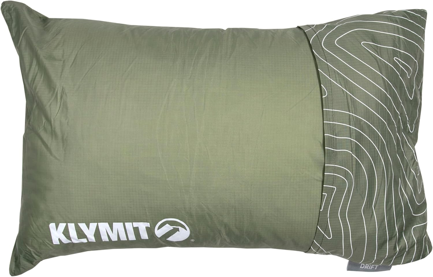 Klymit Drift Car Camp Pillow, Green, Large