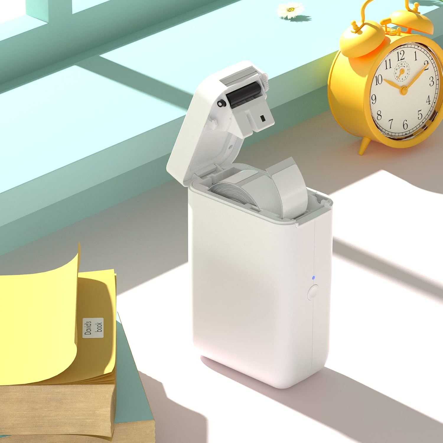 NIIMBOT D101 Labels, 1'' X 2'' (25X50Mm) Thermal Sticker Label, Waterproof, Oil-Proof and Tear-Proof Thermal Label Paper for NIIMBOT D101 Label Printer, 1 Roll of 130 Papers(White) image number 4