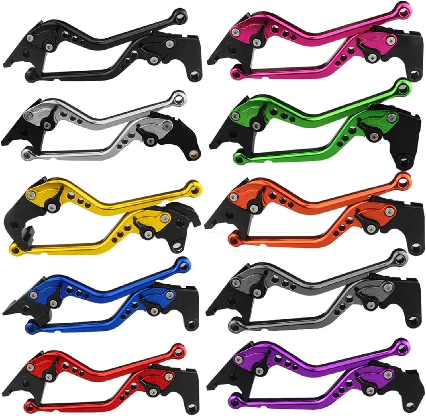 Fit for Royal Enfield Meteor 350 350Cc Motorcycle Aluminum Adjustable Brake Clutch Levers Lever Accessories 2021 2022 2023 2024(177Mm Black) image number 5