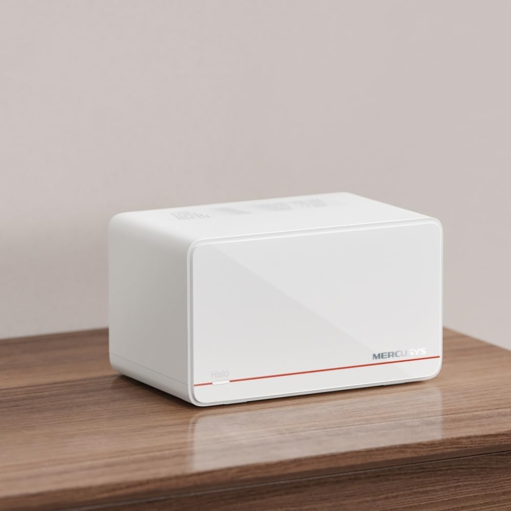 Mercusys BE6500 Whole Home Mesh Wi-Fi 7 System, Dual-Band, 4K-QAM, MLO, 2 X 2.5G + 1 X 1 G, Seamless Roaming, Gaming & Streaming, Easy APP Manage and Setup, Parental Control (Halo H37Be(2-Pack)) image number 2
