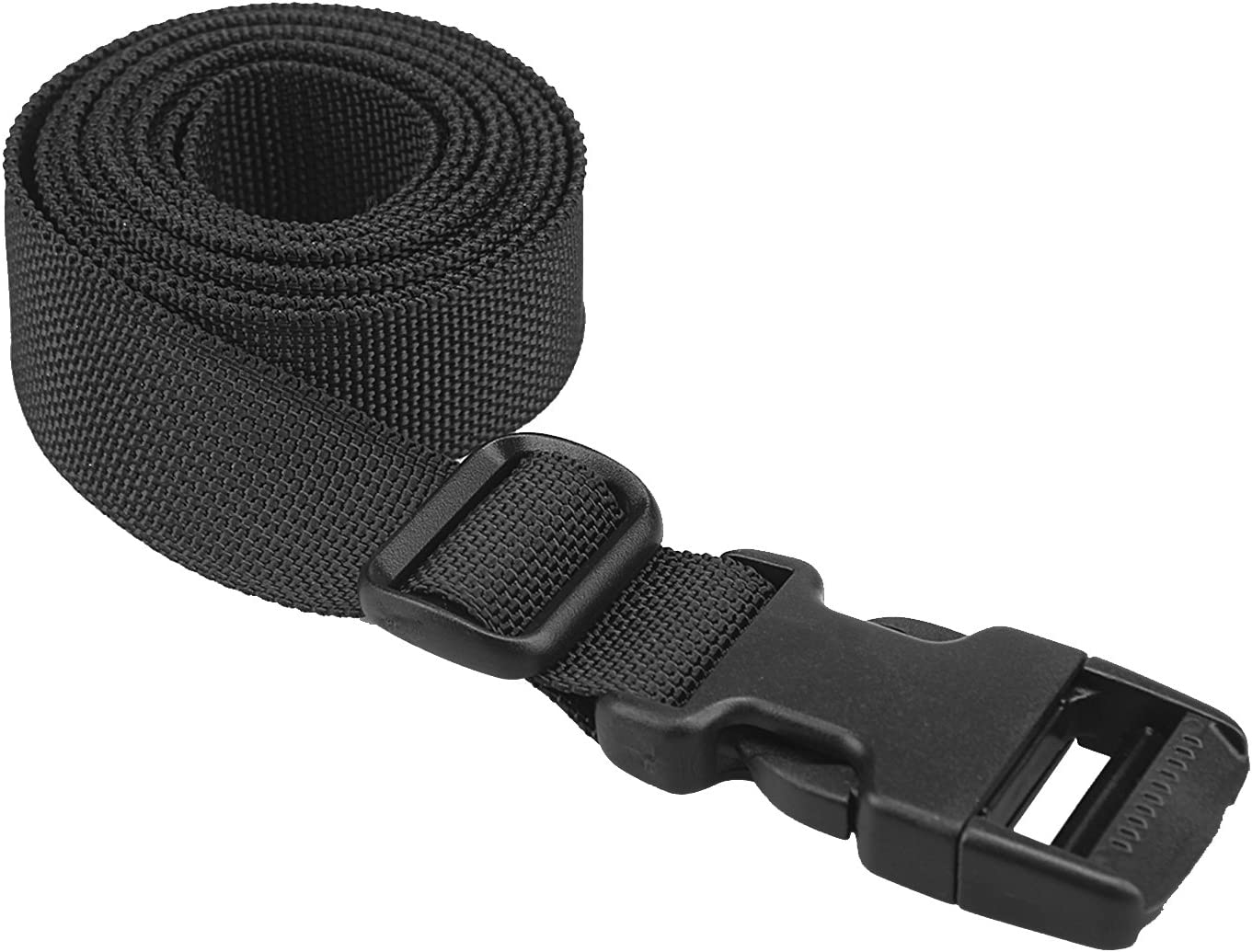 XTACER 1" Molle Backpack Accessory Strap Small Belt Luggage Straps Cover Strap Sleeping Bag Strap with Buckle