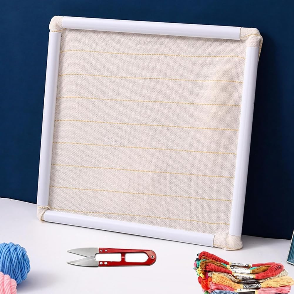 Vmitejoe Hoops Embroidery Hoop Frame Punch Needle Hoops Embroidery Quilting 3-Pack Blue image number 5