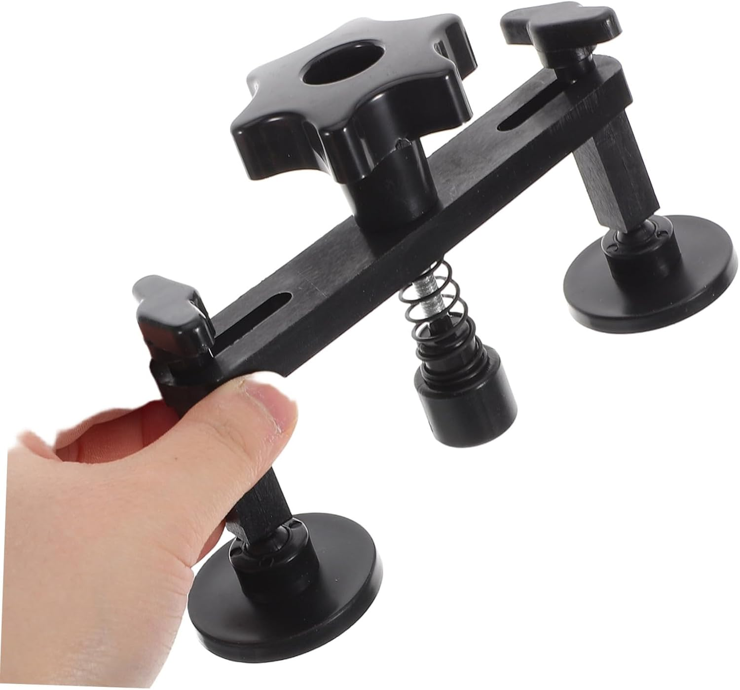 TOPPERFUN Dent Removal Tool Set with Suction Cup and 18 Adhesive Tabs, Black Auto Body Dent Puller Kit for Small and Large Hail Damage Repairs, Professional Bumper Repair Equipment for Car Restoration image number 5