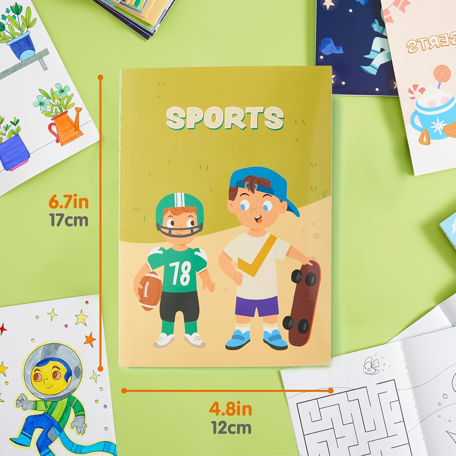 JOYIN 24 Pieces Mix Colouring Books for Children Aged 4-8, Bulk Mini Colouring Activity Books for Party Favours Birthday Party Gifts, Classroom Goodie Bags Stuffers Travel Boys Girls image number 3