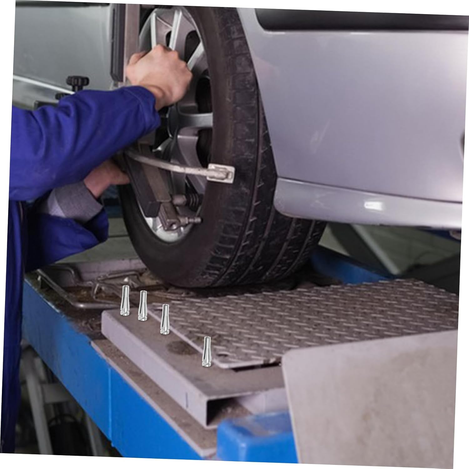 GARVALON 4Pcs Door Latch Cable Repair Kit with Cable Ends Replacement for F-Series Rear Door Compatible with Automotive Repair Tools image number 5