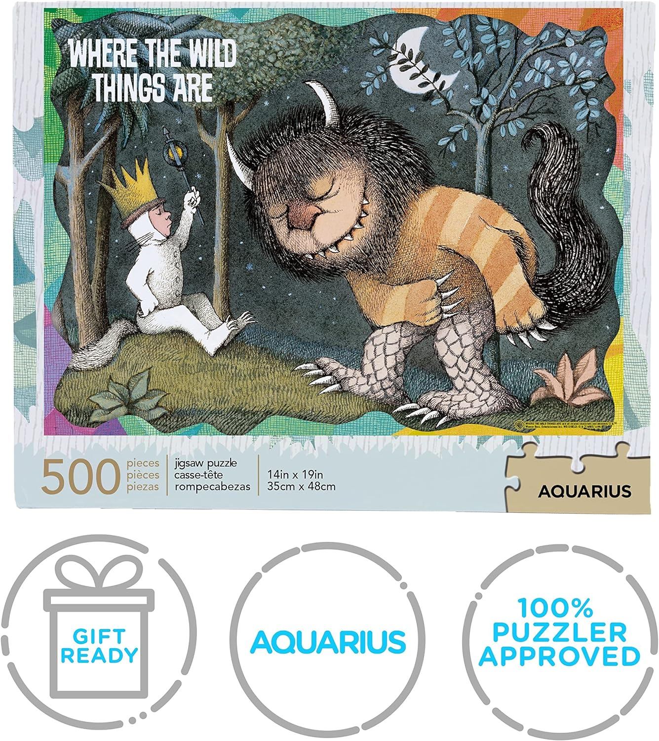 Aquarius Where the Wild Things Are Jigsaw Puzzle 500-Pieces image number 1