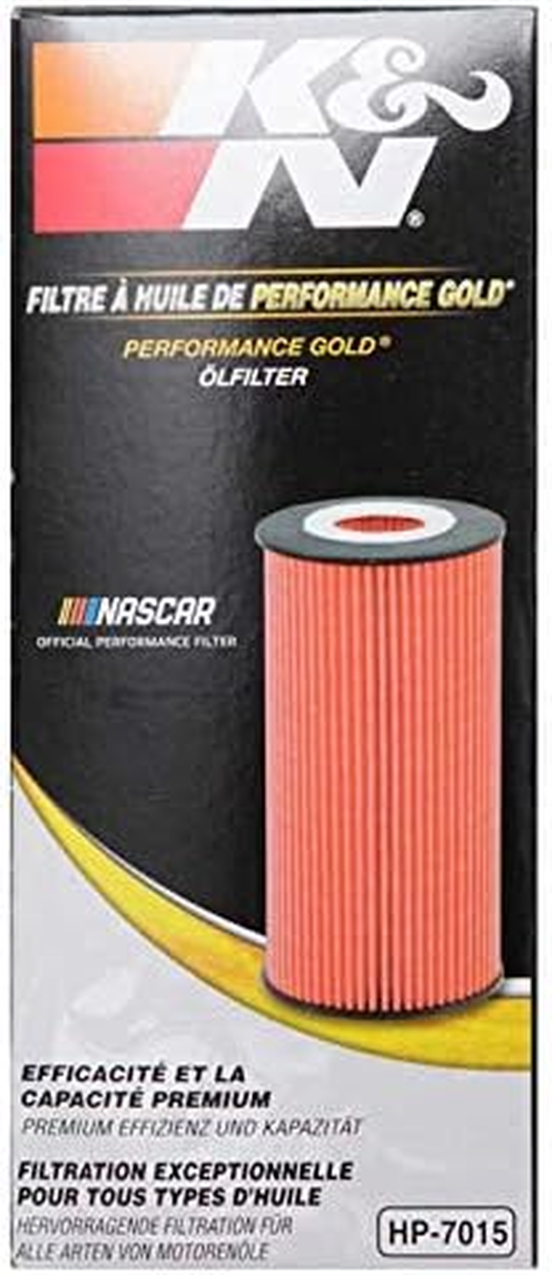 K&N HP-7015 Premium Oil Filter for 2017 Audi Q5 3.0L V6 Diesel image number 4