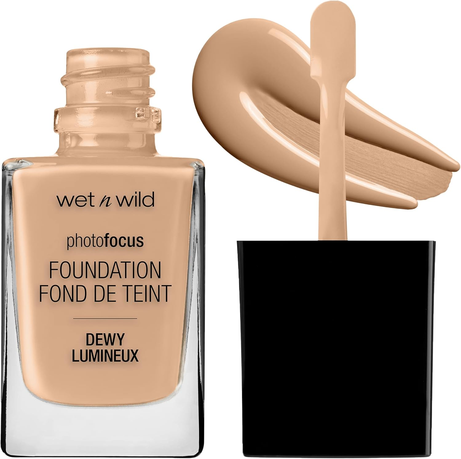 WET N WILD - Photo Focus Dewy Foundation Porcelain - 0.95 Oz (28 Ml)