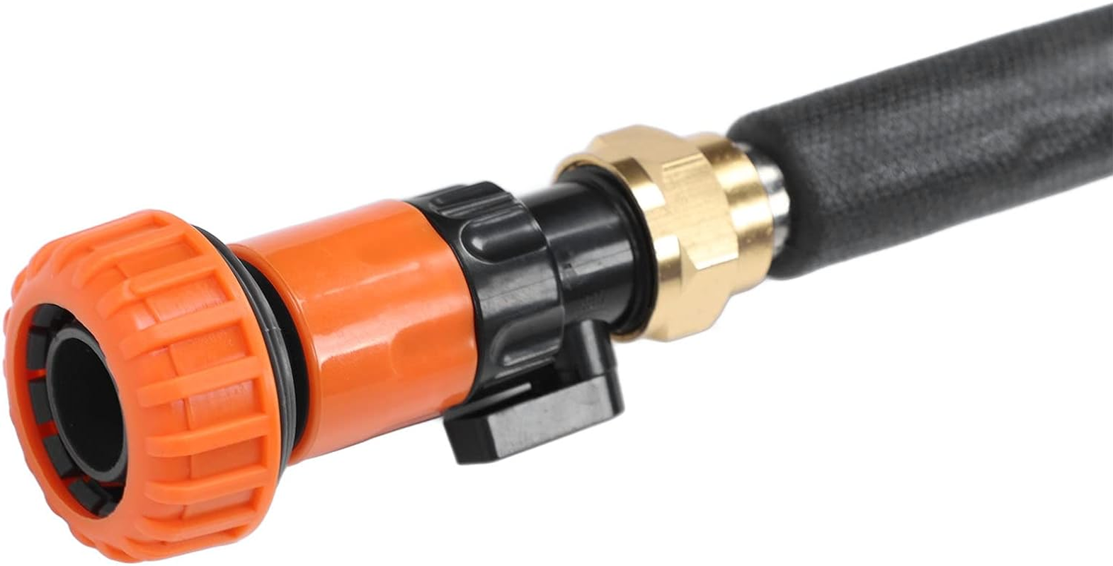 Watering Wand, Metal Sprayer Wand for Garden Hose - Adjustable Long Hose Nozzle for Lawn & Garden (90Cm) image number 3