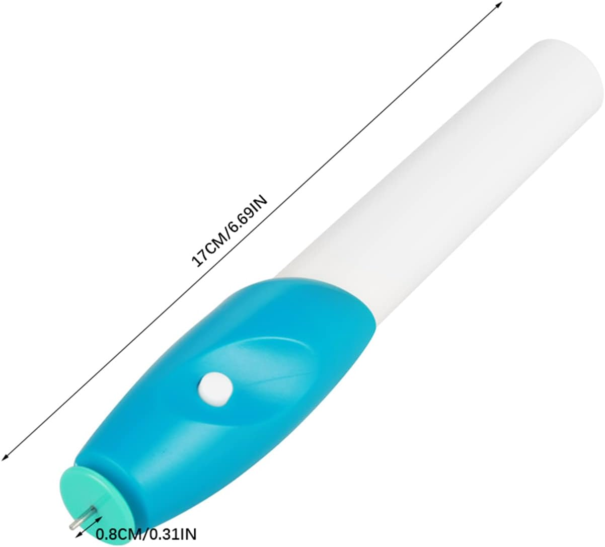 Fdit Electric Slotted Paper Crafts, Quilling Tool Origami Winder Steel Curling Pen DIY, 3D Quilling Paper Easy to Use for Beginners image number 5