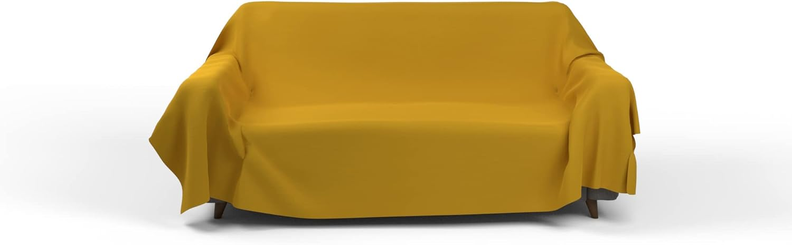 Italian Bed Linen Max Colour Plain Mustard 170 X 300 Cm image number 3