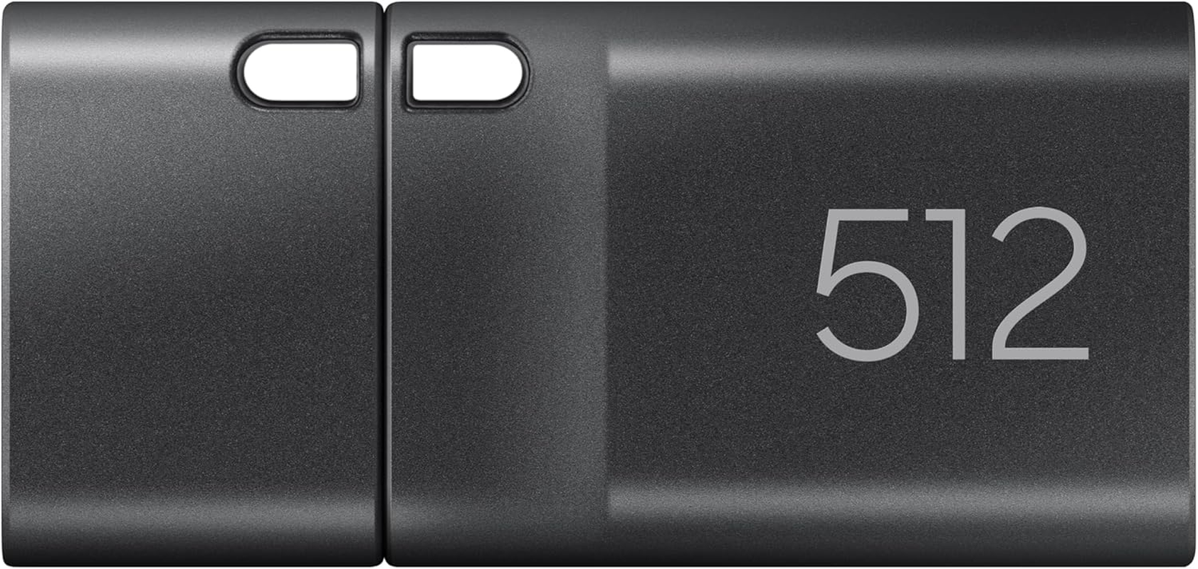 SAMSUNG Type-C 512GB USB 3.2 Flash Drive, 400Mb/S, External Memory and Storage for Computers, Mobile Devices, MUF-512DA4/AM, Gray, 2024